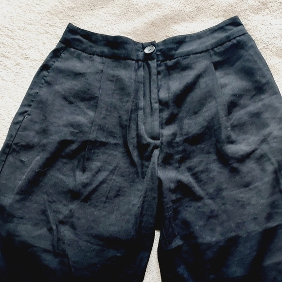 Zara Cuffed Ankle Barrel Pants Sz- Large - Picture 10 of 12